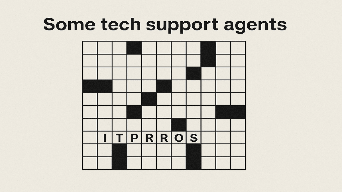 some tech support agents crossword clue