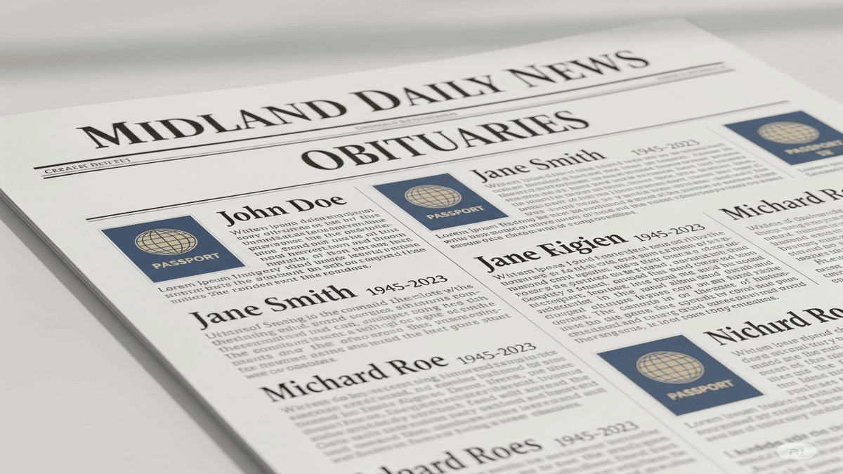 obituaries for Midland Daily News Michigan
