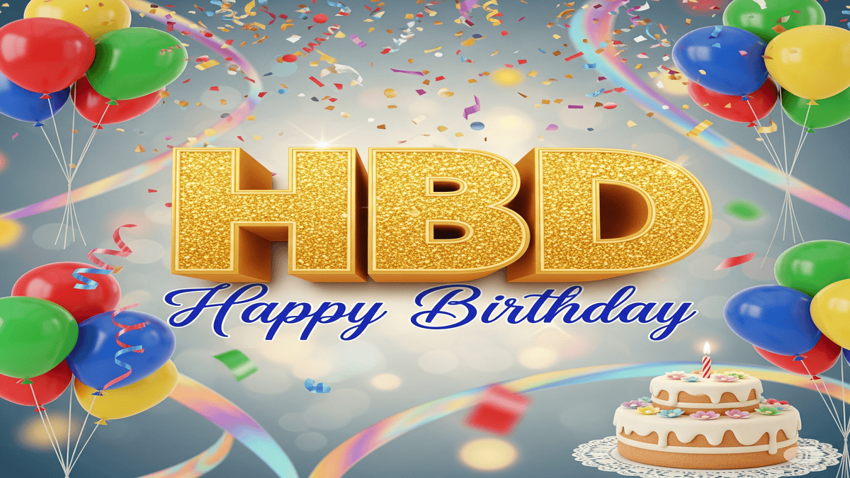 hbd meaning text​